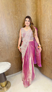 Shimmer Queen Saree