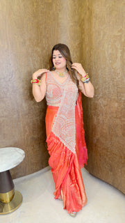 Shimmer Queen Saree