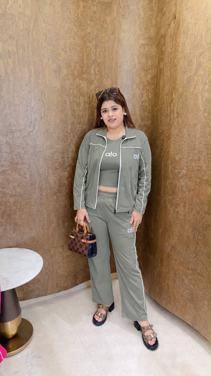 Premium Three piece coord set tracksuit
