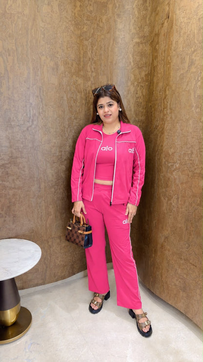 Premium Three piece coord set tracksuit