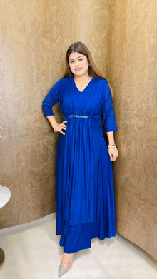 Peacock blue
