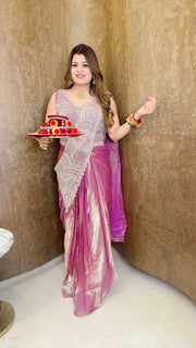 Shimmer Queen Saree