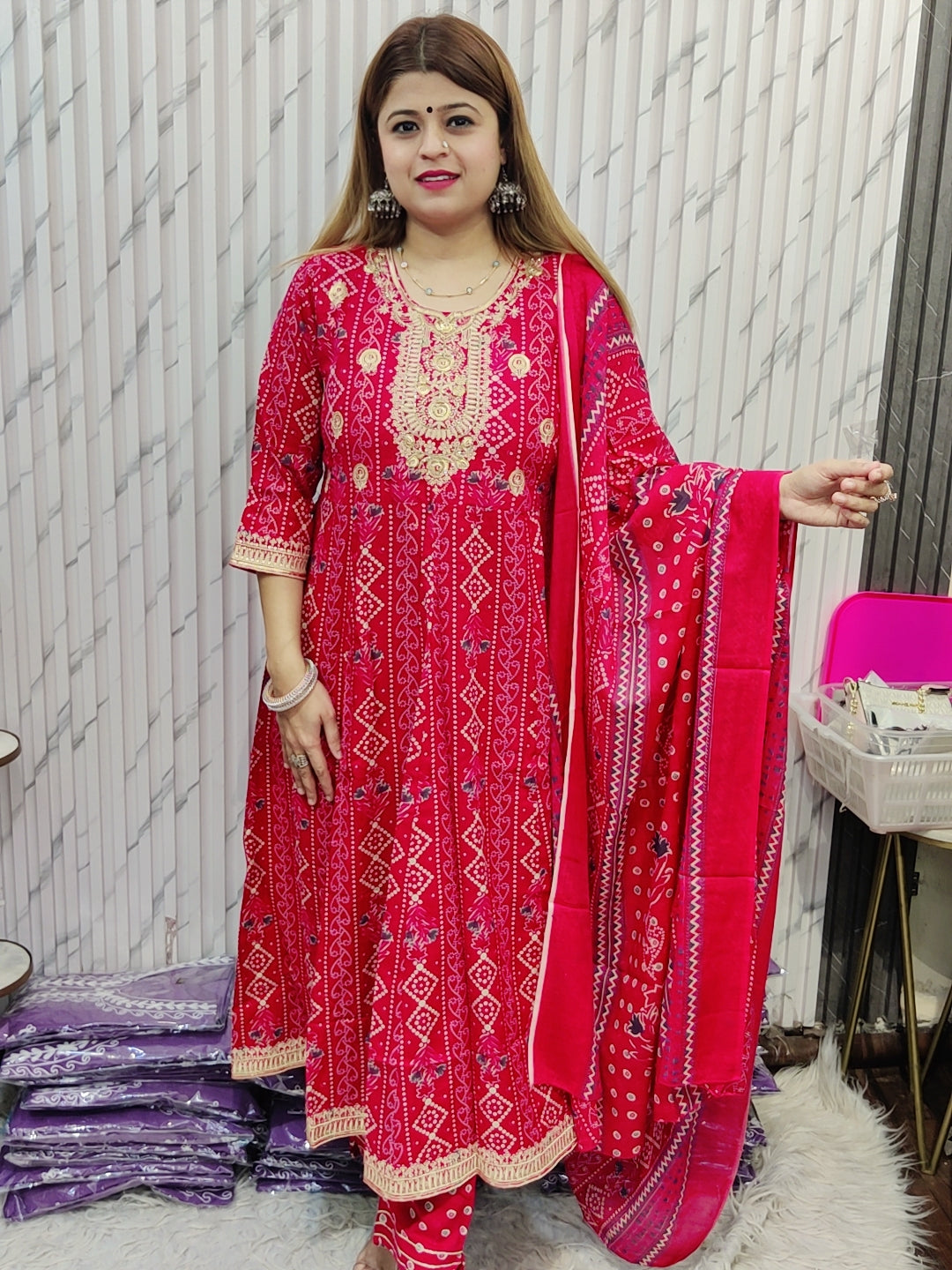 Jaipuri Anarkali Suit