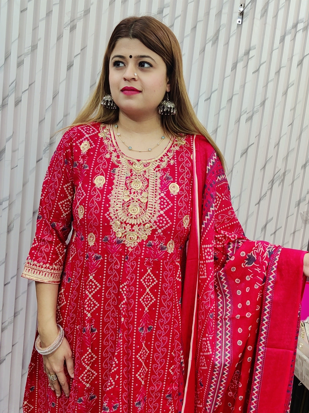 Jaipuri Anarkali Suit