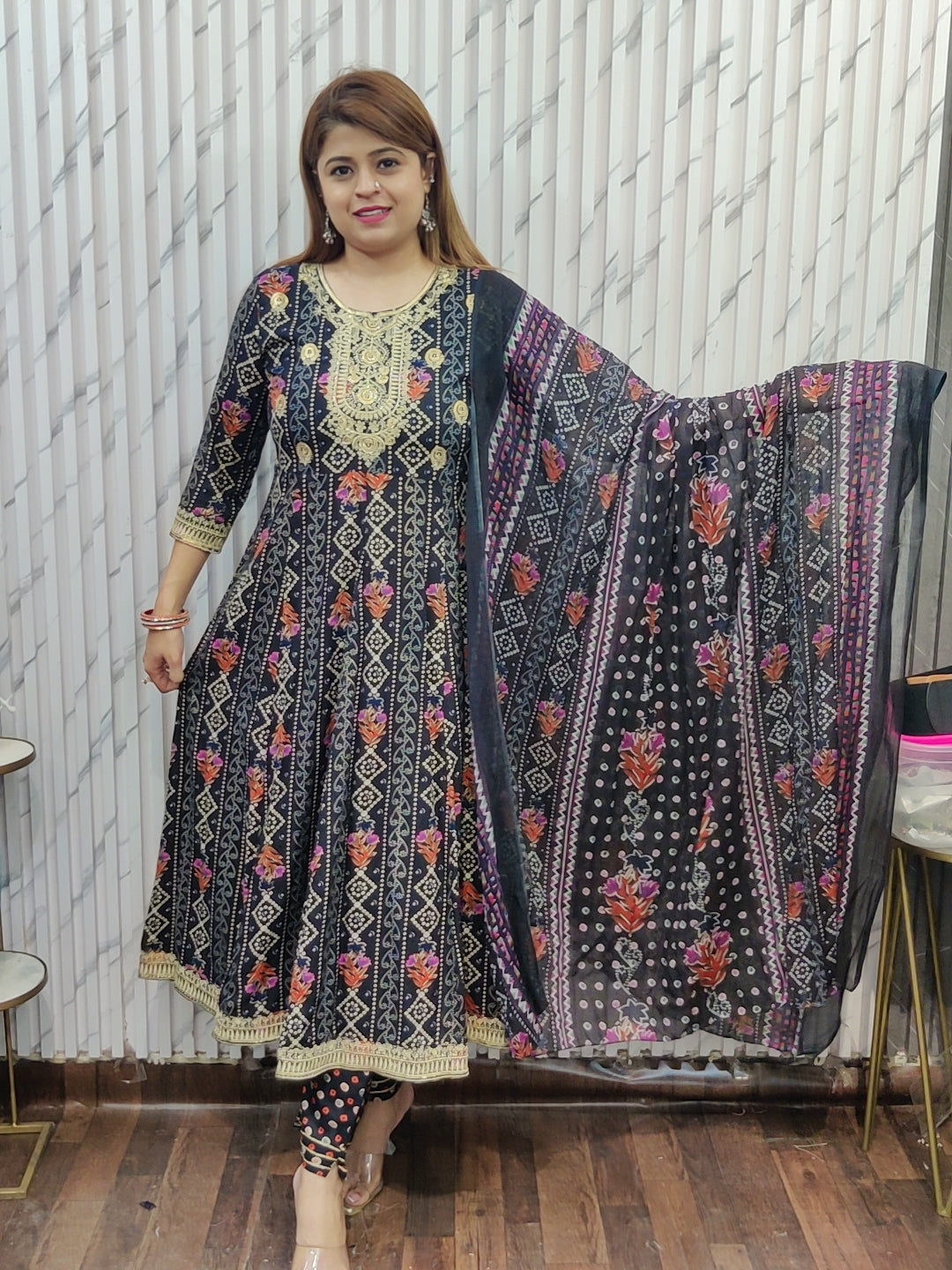 Jaipuri Anarkali Suit