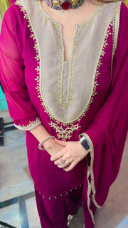 Zeenat-e-Shahi Farshi Suit set