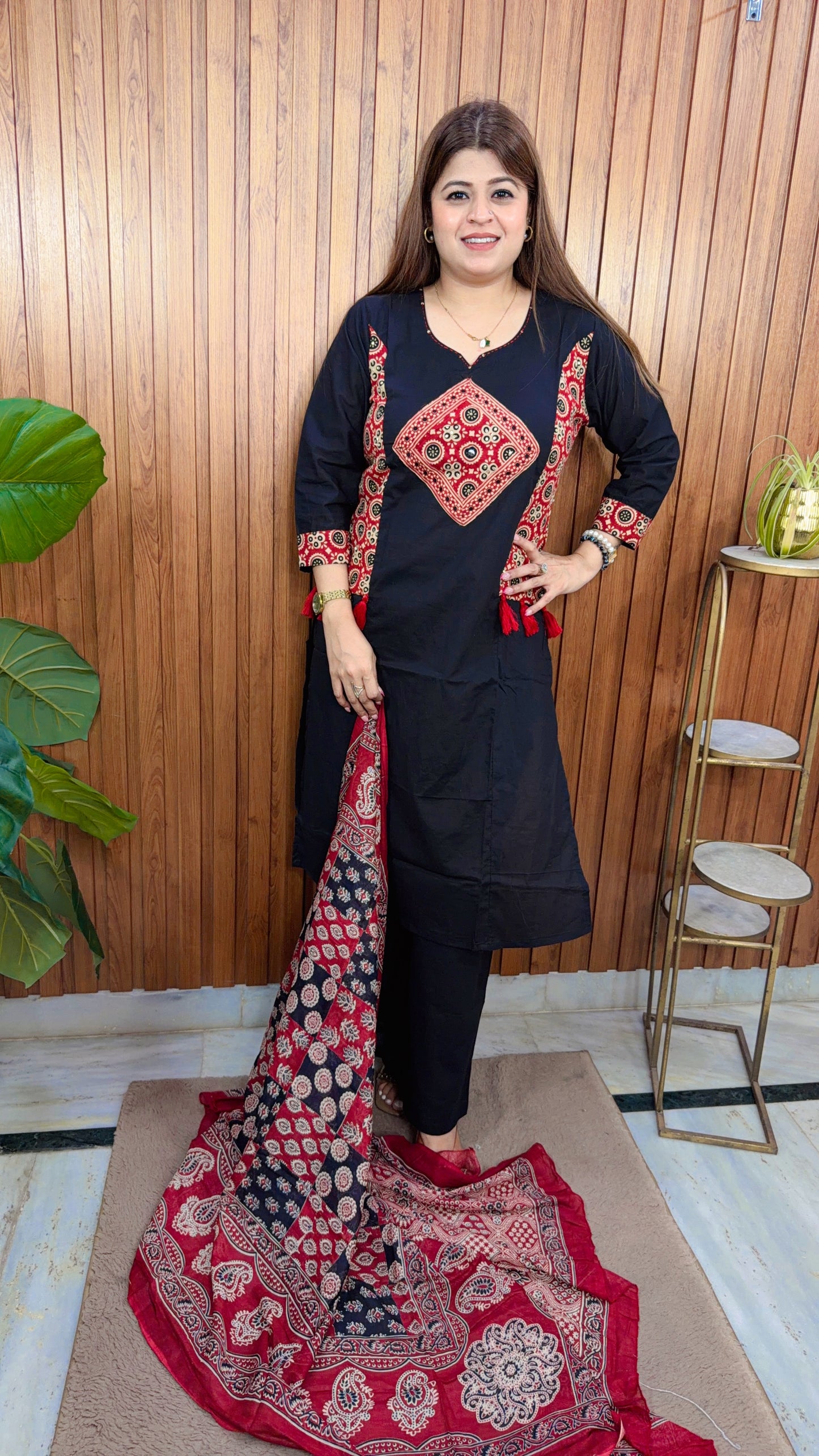 Jaipuri Dabu print Cotton suit