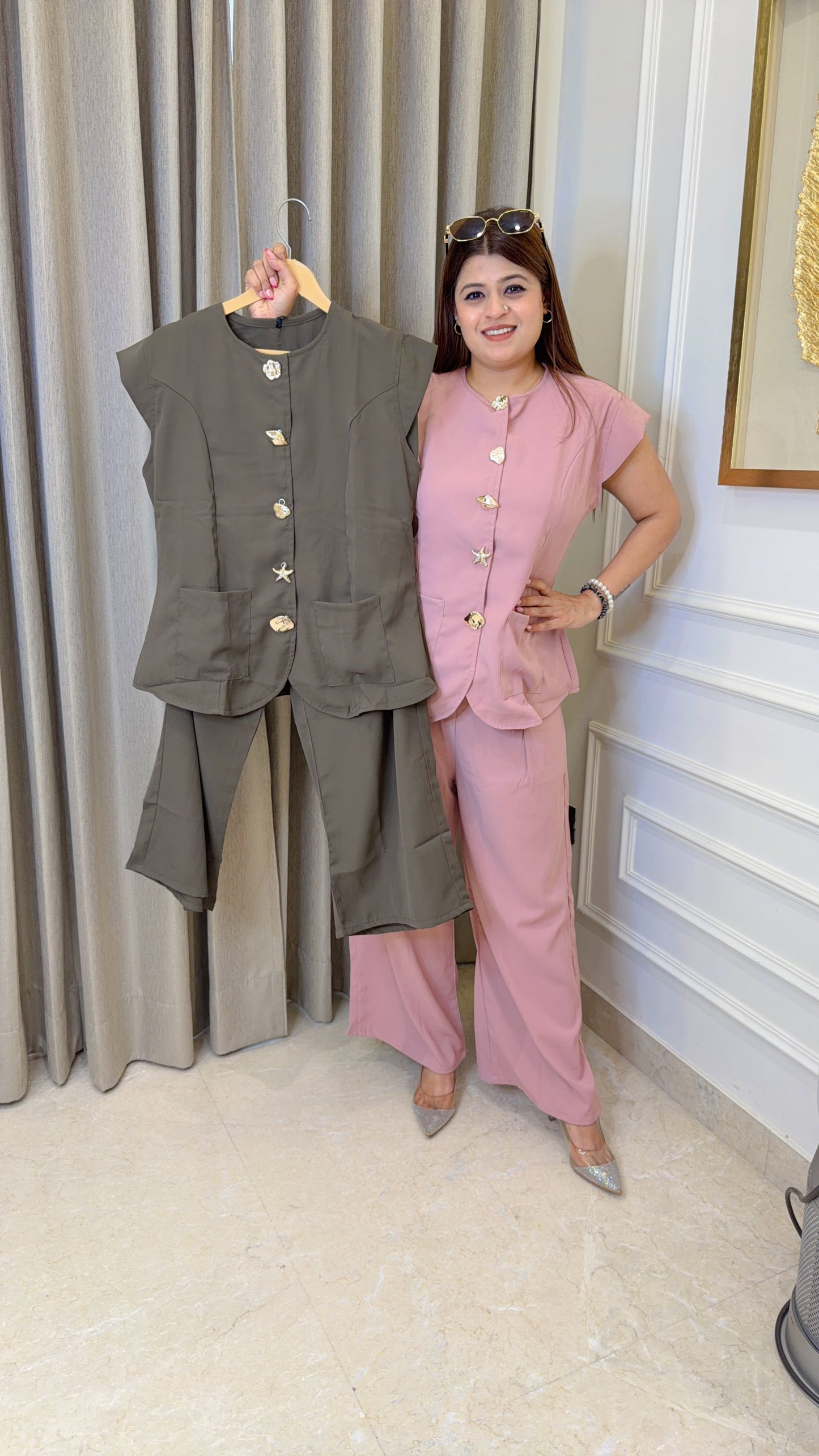 Eva Premium Two piece coord set