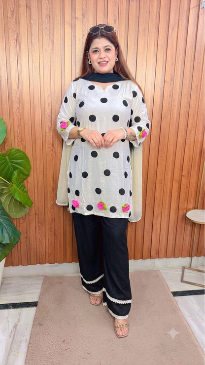 Sahiva Farshi Three Piece Suit