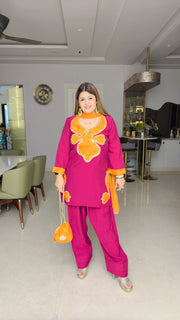 🌺 Gulbadan Farshi suit set