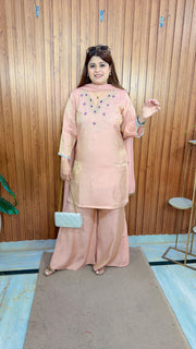 Sakisha Three Piece sharara Suit
