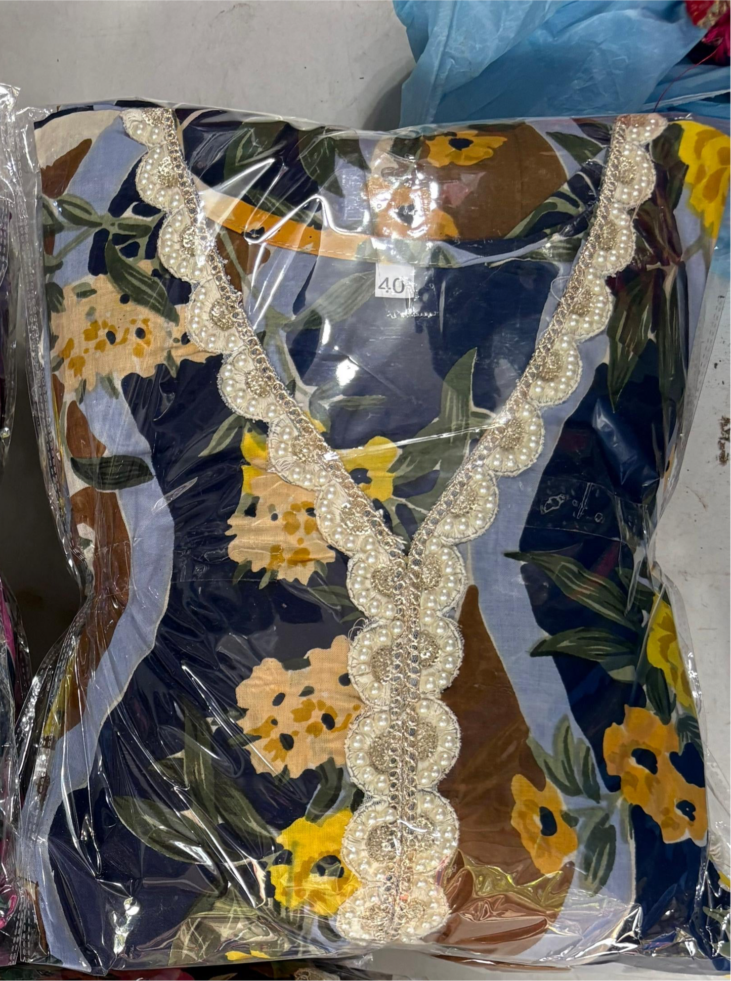 New Cotton printed Farshi suit