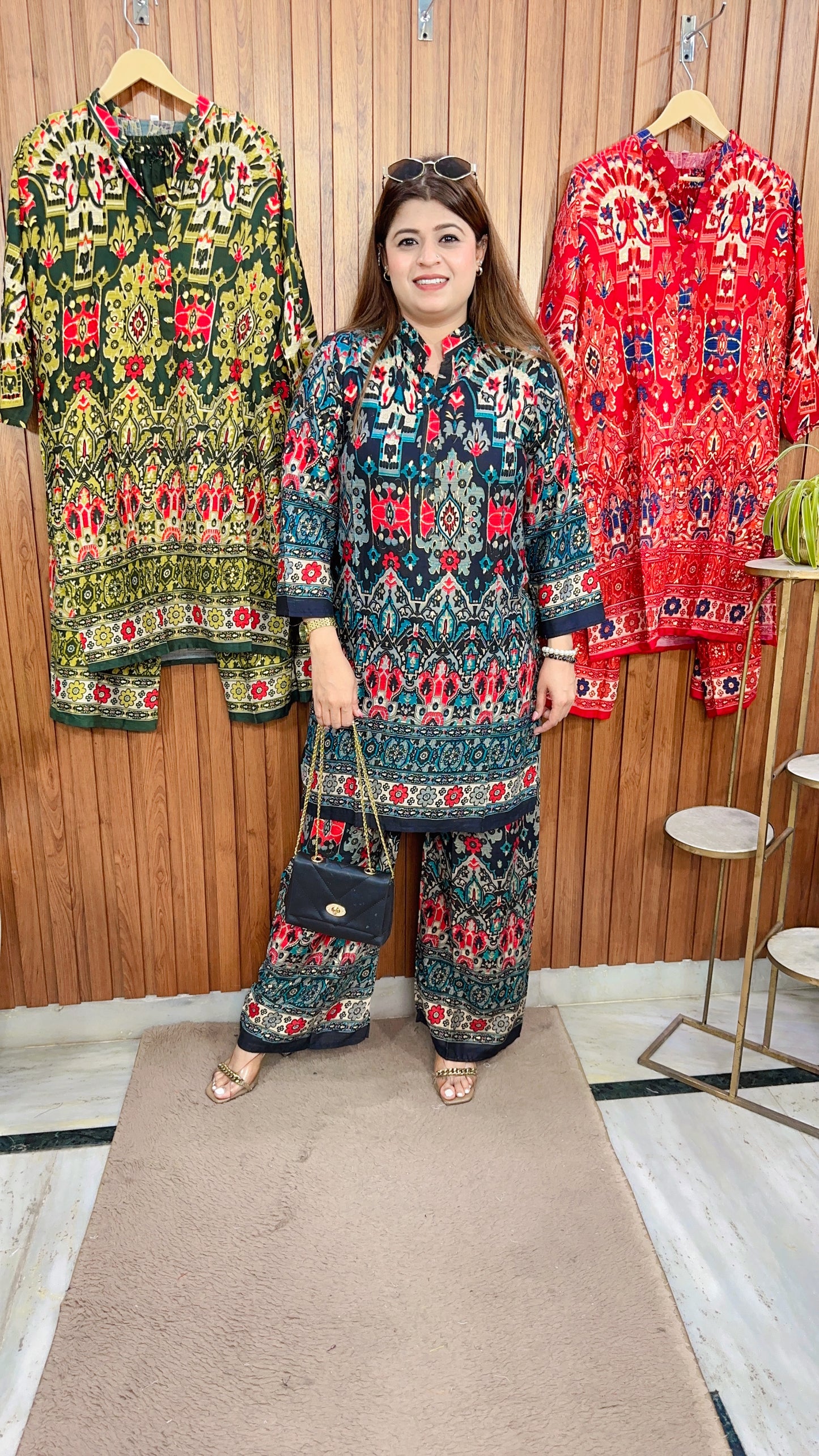 New Block Print Cotton Coord set