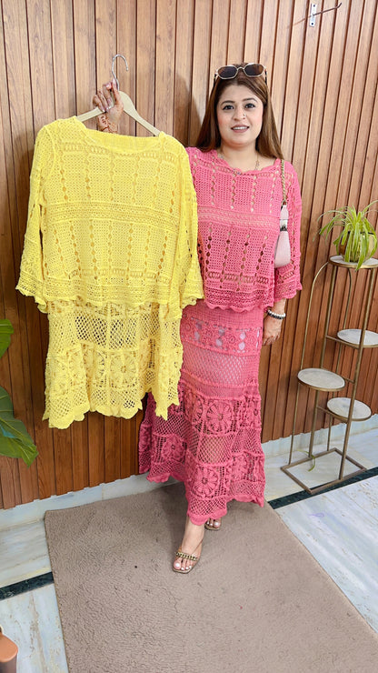 Vanya Crossia Two piece Skirt Set