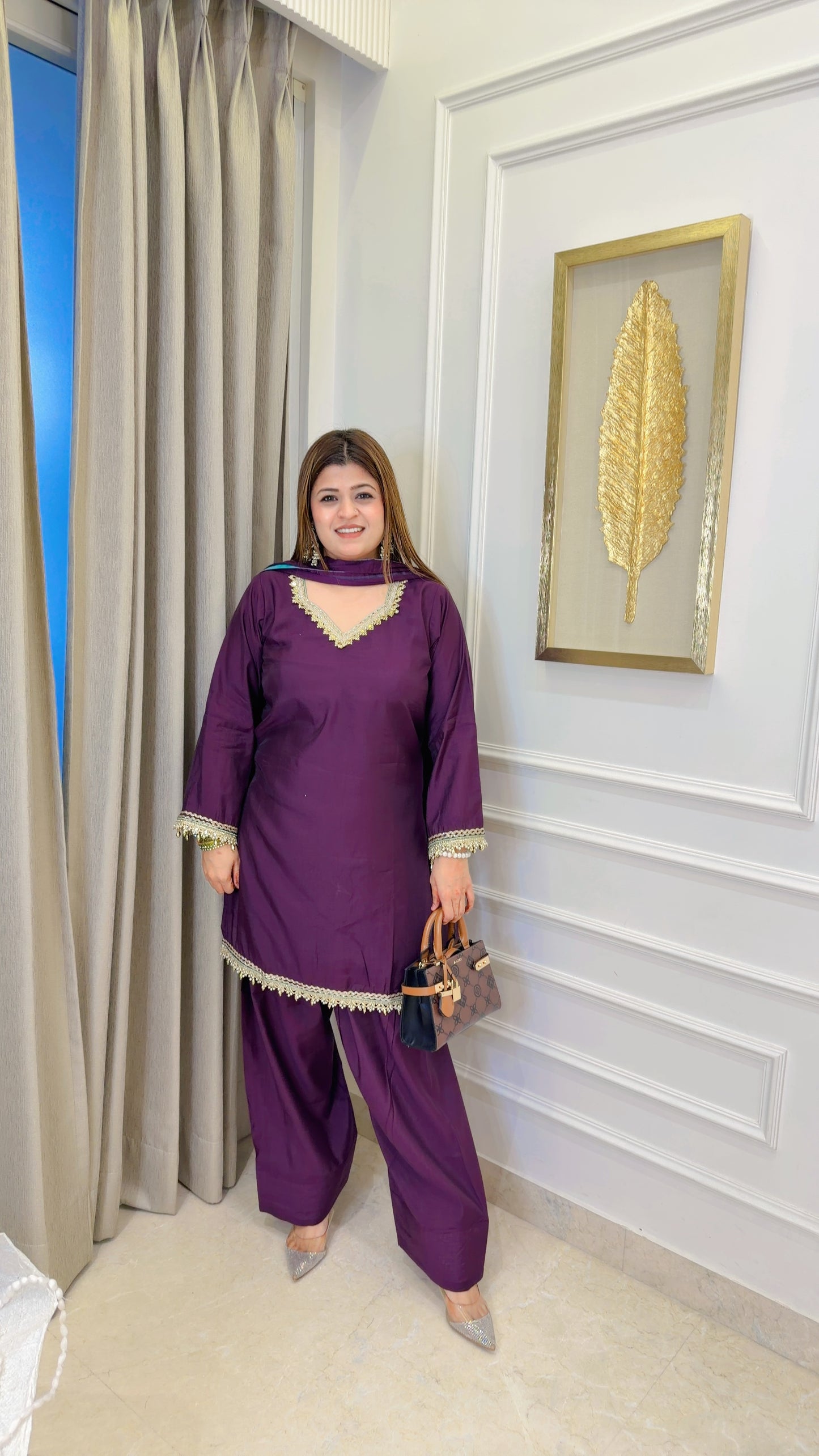 Noor-e-Mehfil farshi suit set
