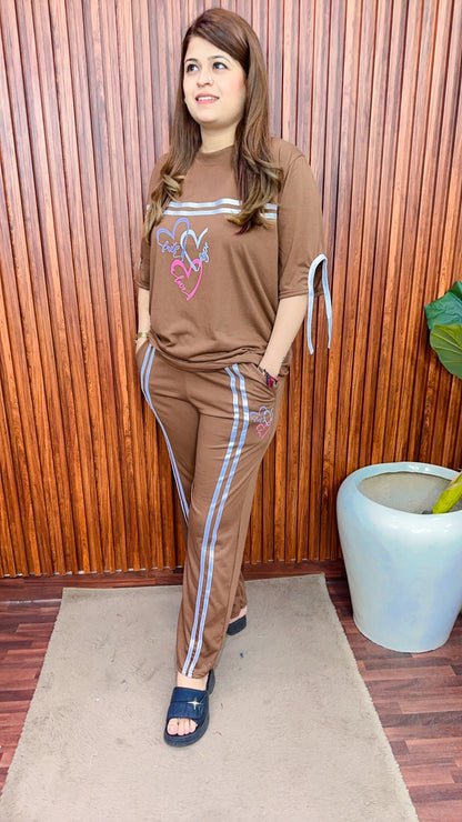 Faith Love 💗 cotton Hosiery Night suit
