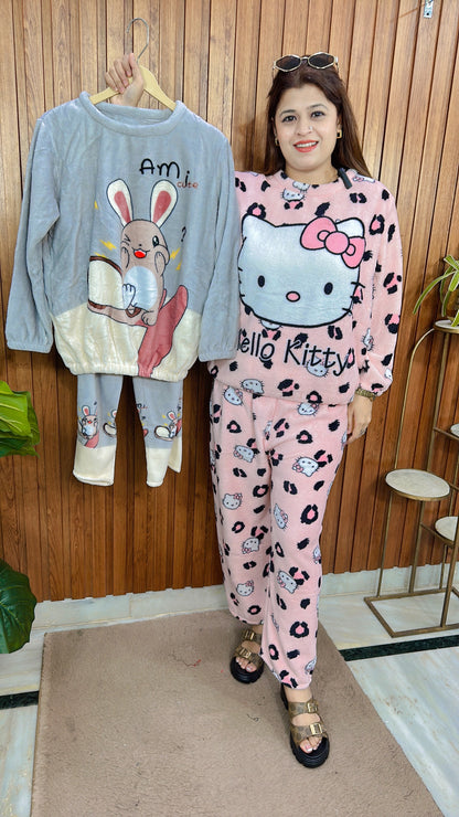 Premium funky Warm Night Suit