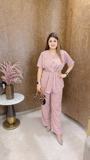 Premium classy brooch coord set