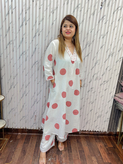 Polka Patakha Two Piece Set