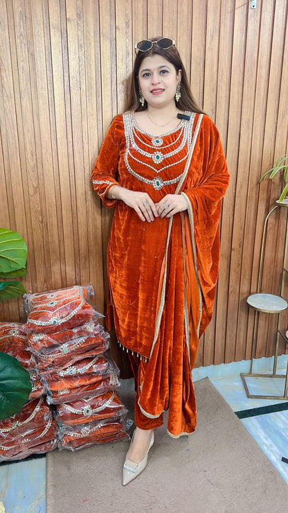 Premium Designer Velvet suit