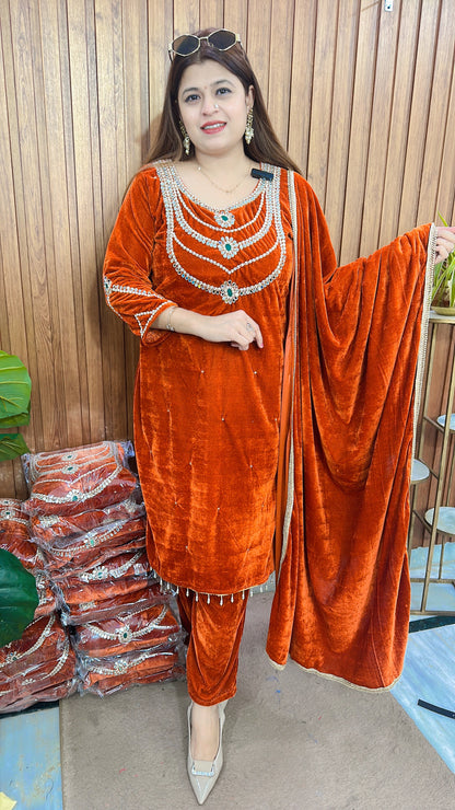 Premium Designer Velvet suit