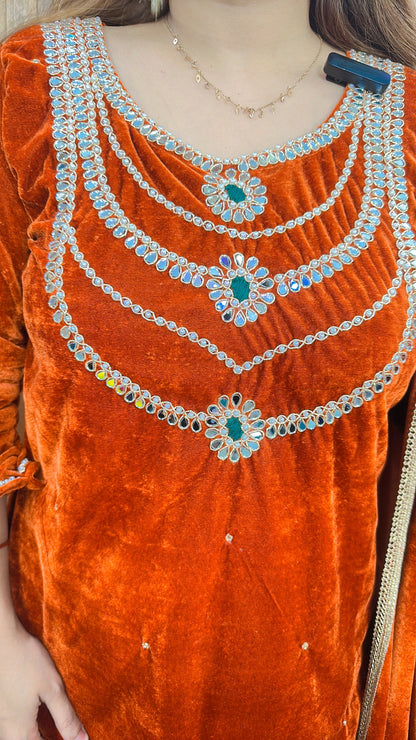 Premium Designer Velvet suit