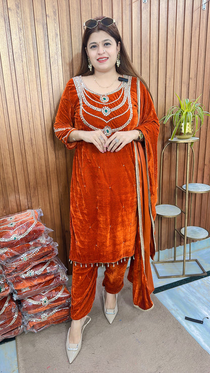 Premium Designer Velvet suit