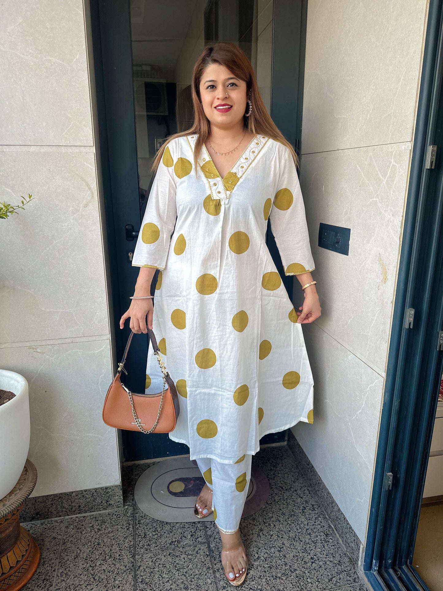 Polka Patakha Two Piece Set