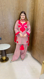 🌺 Gulbadan Farshi suit set