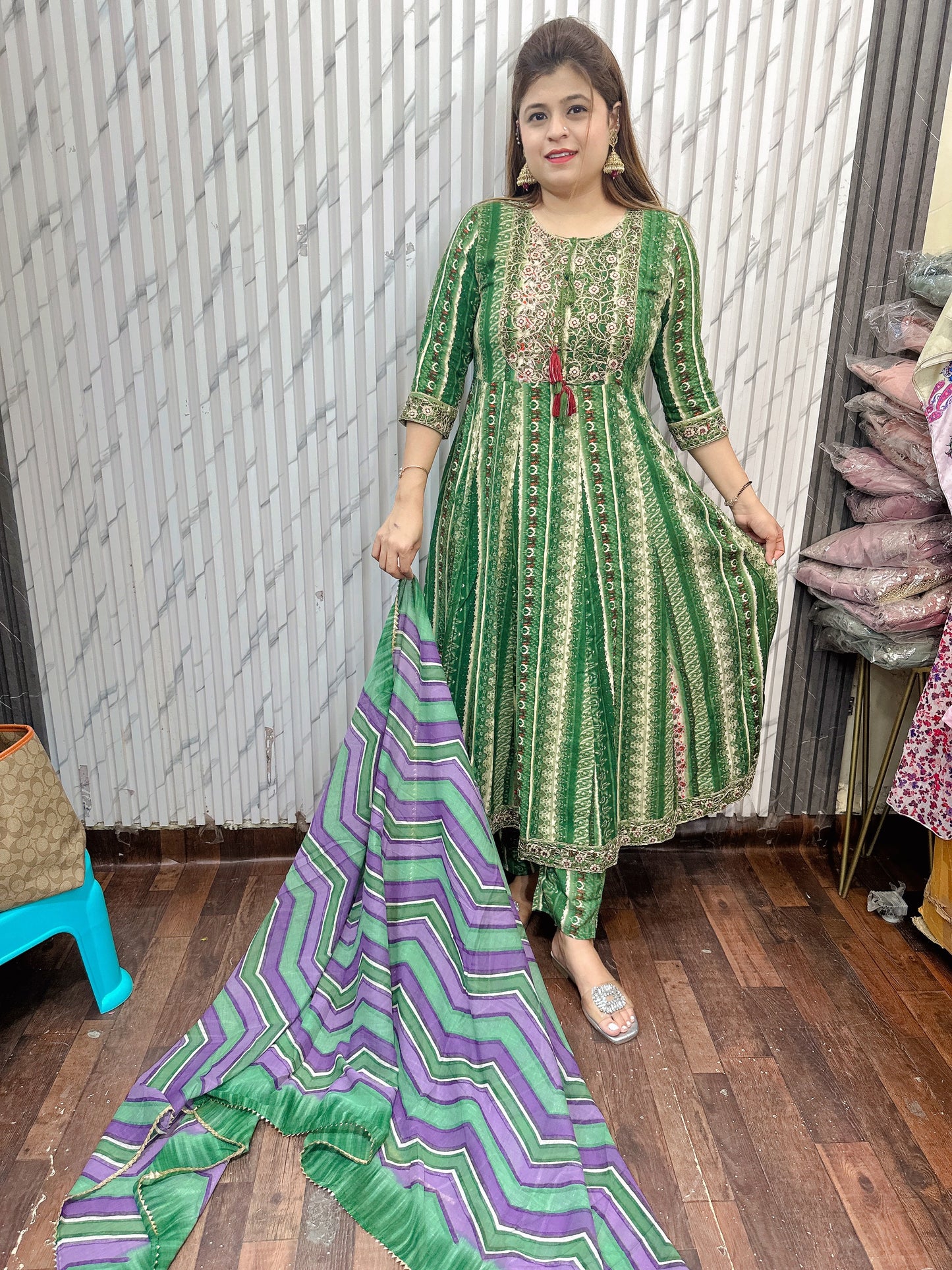 Teej Special Anarkali Suit