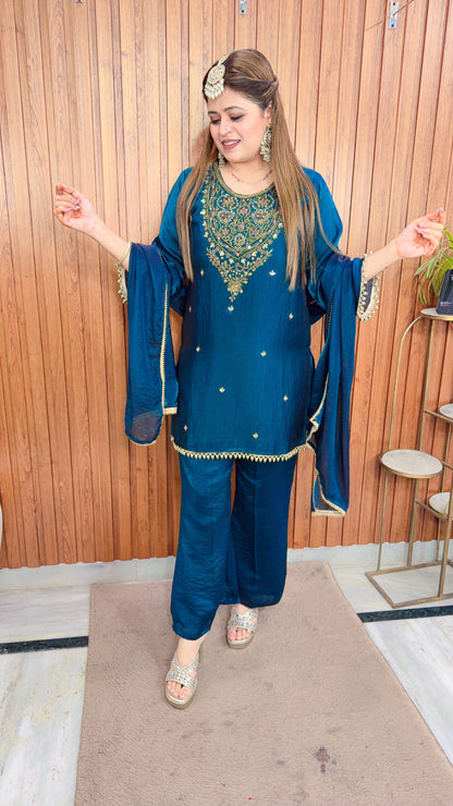 Inaya Cut Dana Work Chinon Suit