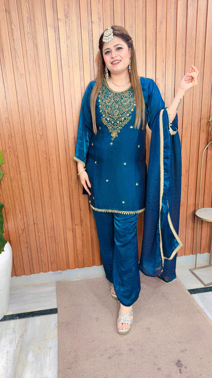 Inaya Cut Dana Work Chinon Suit