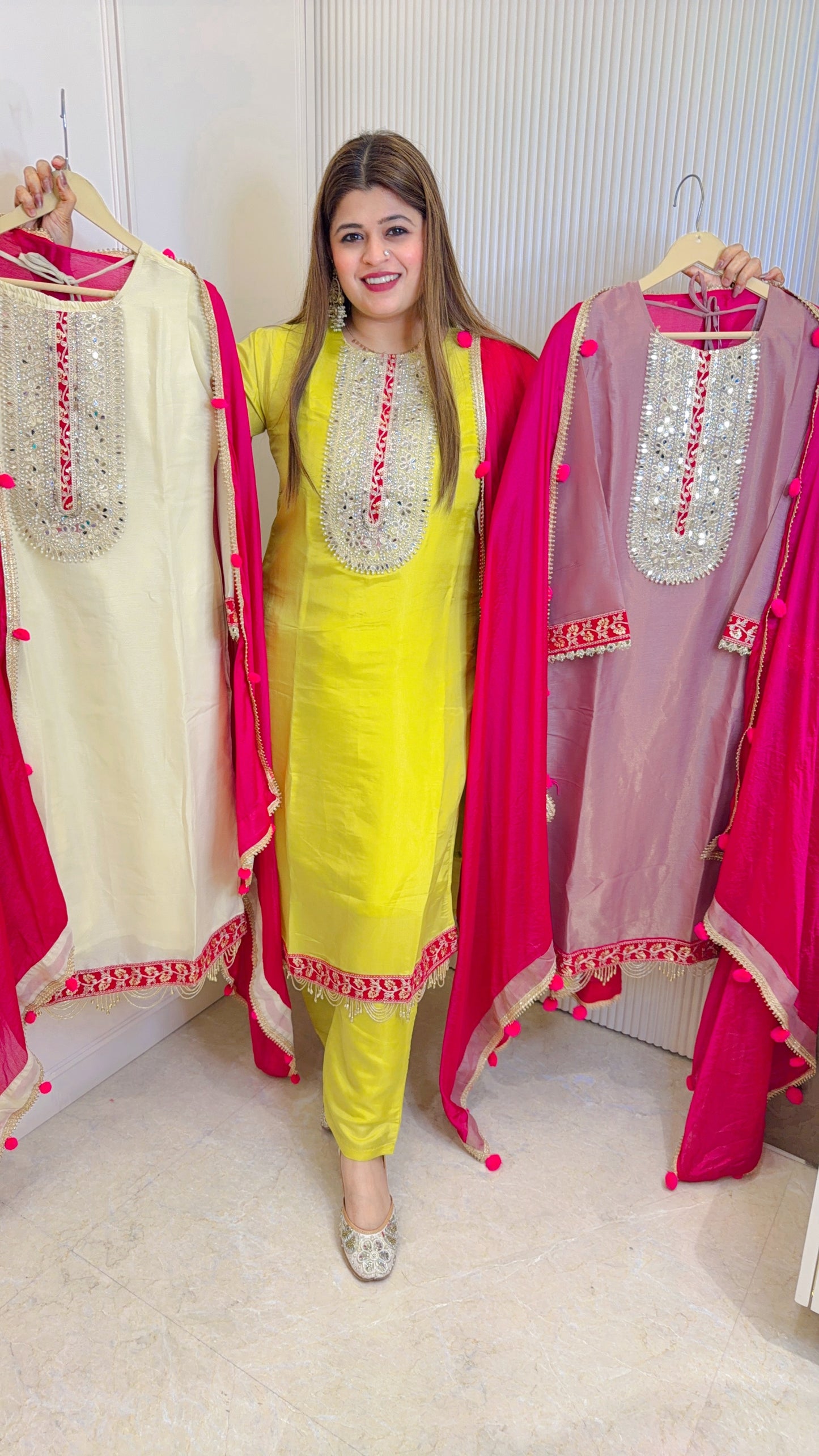 Kohinoor Shimmer Cotton Suit