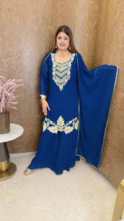 Heavy Party wear sharara suit  set