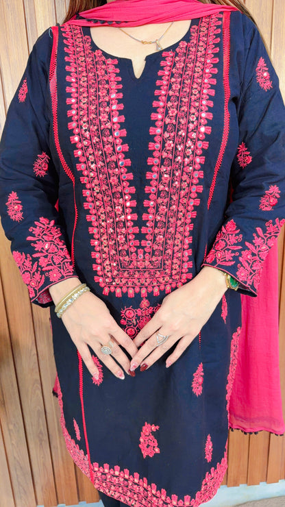 Aaina-E-Noor Pakistani Embroidery Suit