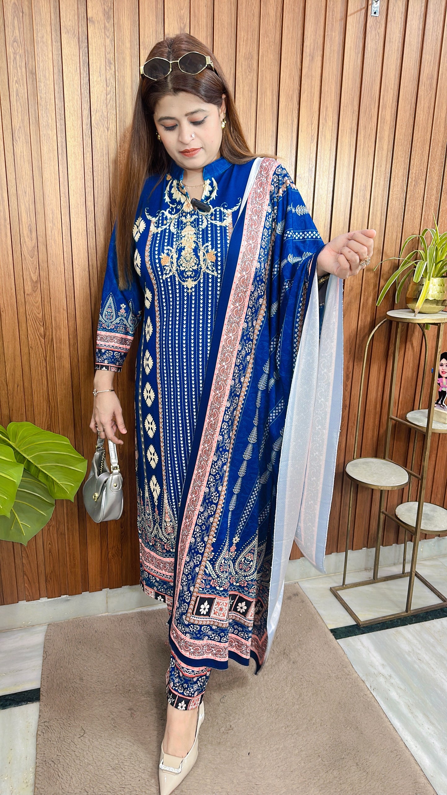 Myra Lycra Digital Suit Set