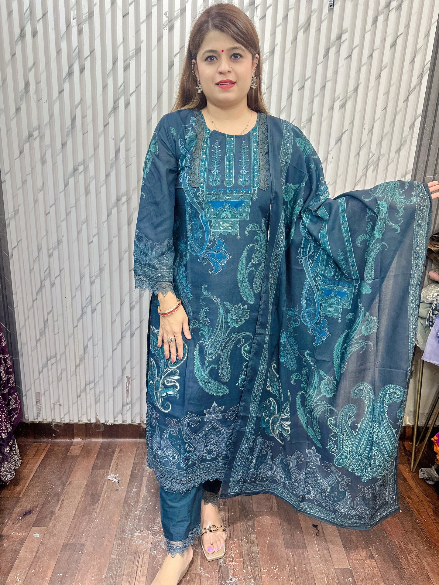 Pakistani Designer Suit Set