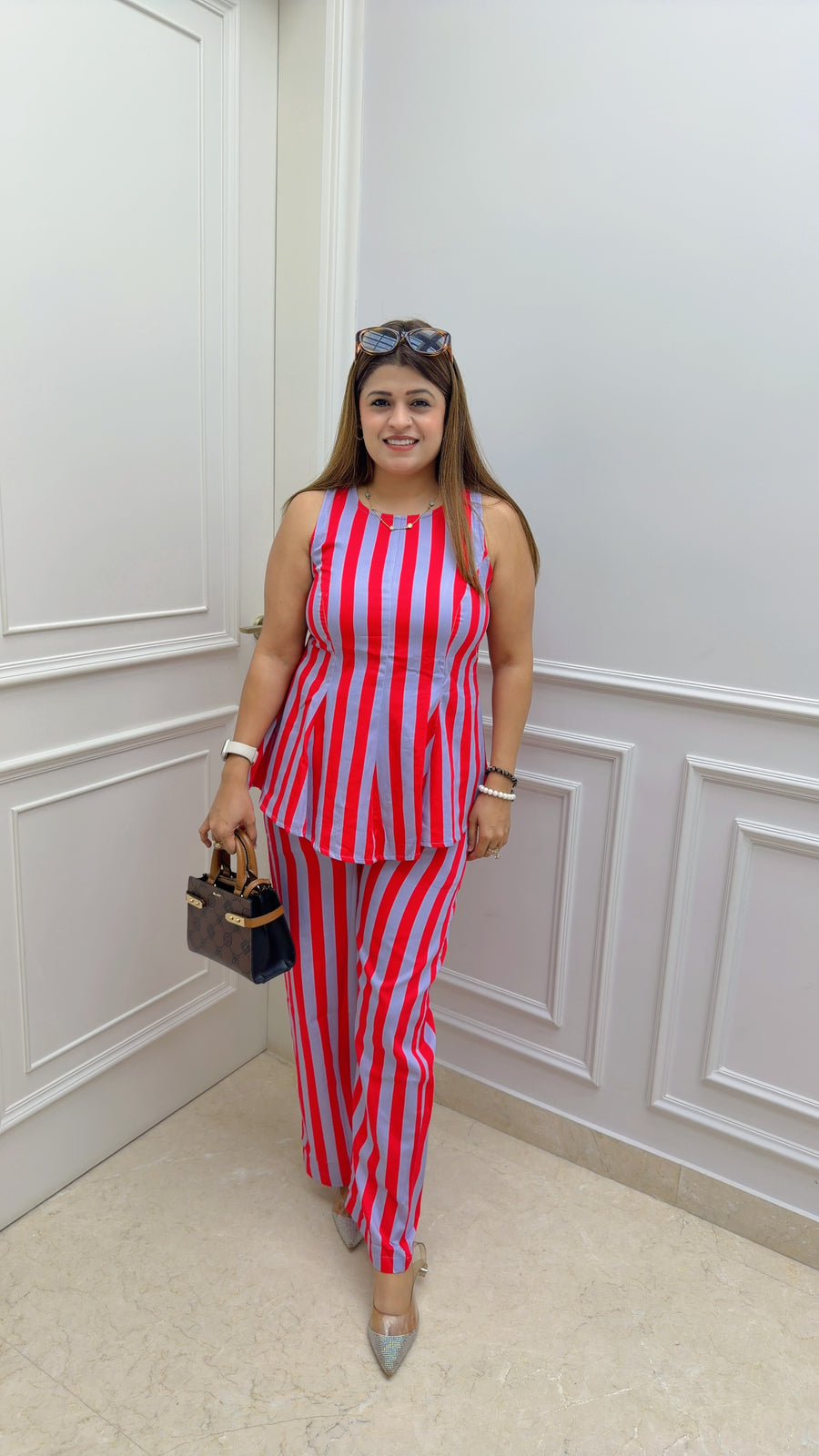 New premium stripes Coord set