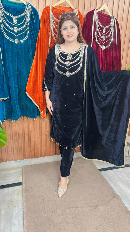 Premium Designer Velvet suit