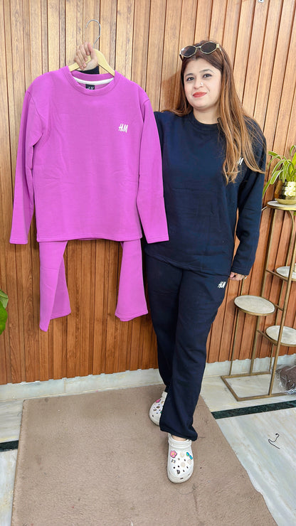 Fleece Warm Hosiery Coord Set