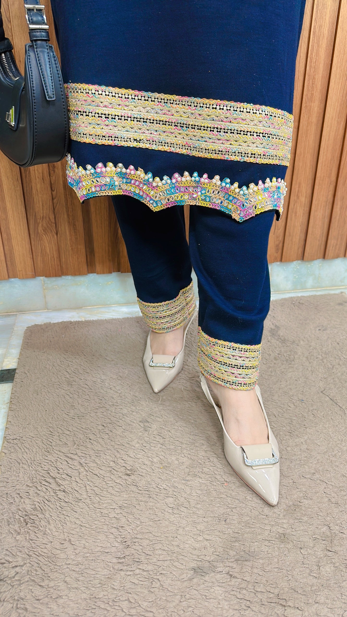 Cots Wool Phiran Warm Suit set