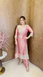 Heavy V Neck Three piece suit