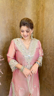 Heavy V Neck Three piece suit