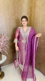 Heavy V Neck Three piece suit