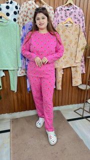 Warm Fleece Night Suit
