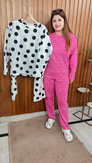 Warm Fleece Night Suit