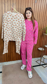 Warm Fleece Night Suit