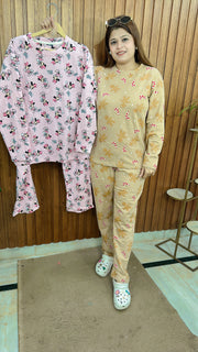 Warm Fleece Night Suit