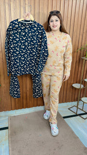 Warm Fleece Night Suit