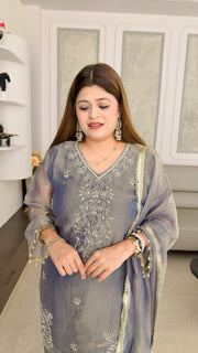 Party wear three piece suit set